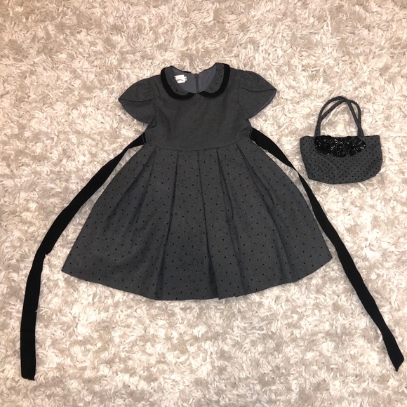 Fleurine Other - 🎄✨Fleurine Dress Polka Dot w/ Bag Child size 3Y